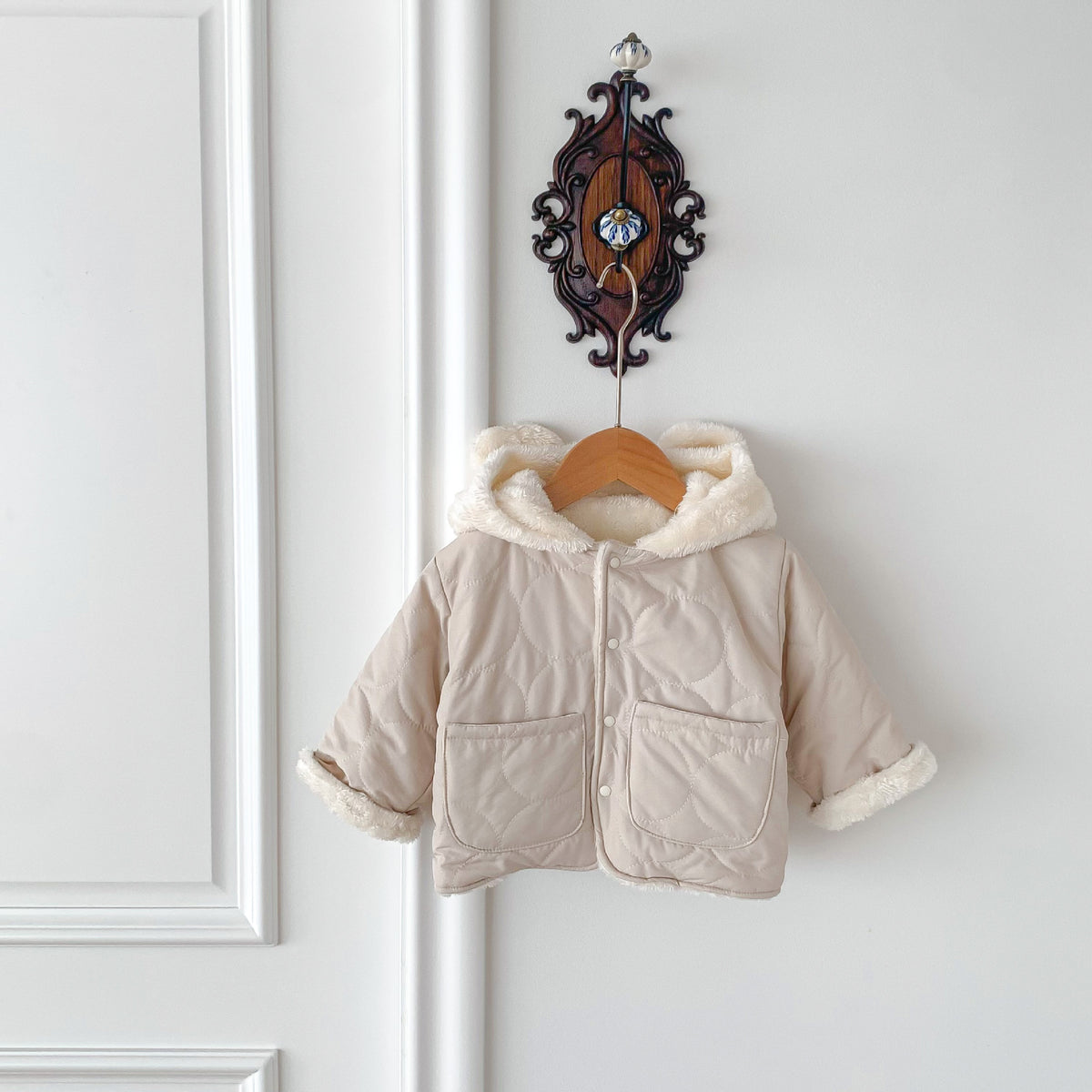 Reversible Quilted Baby Jacket