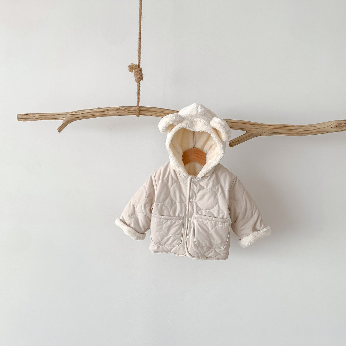 Reversible Quilted Baby Jacket