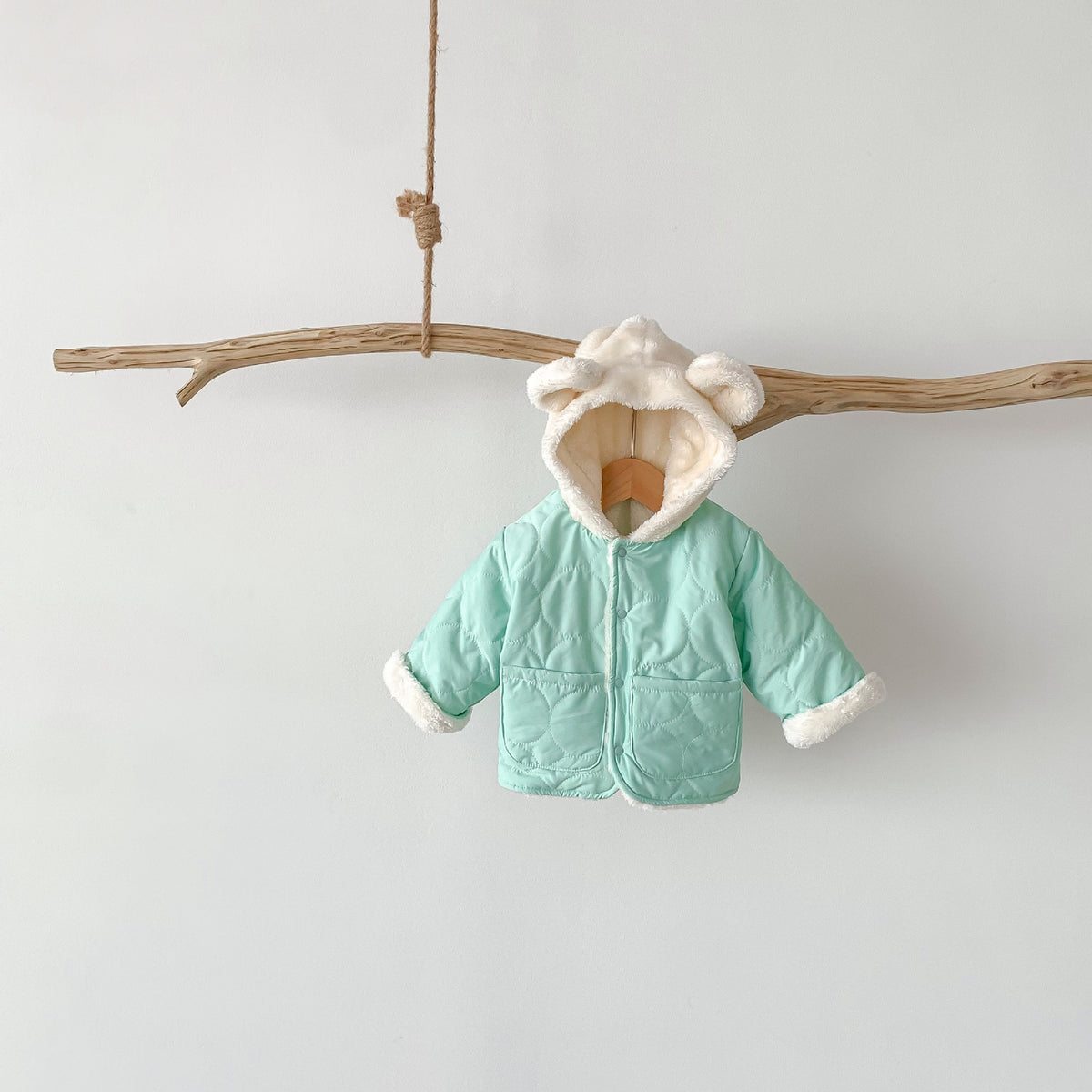 Reversible Quilted Baby Jacket