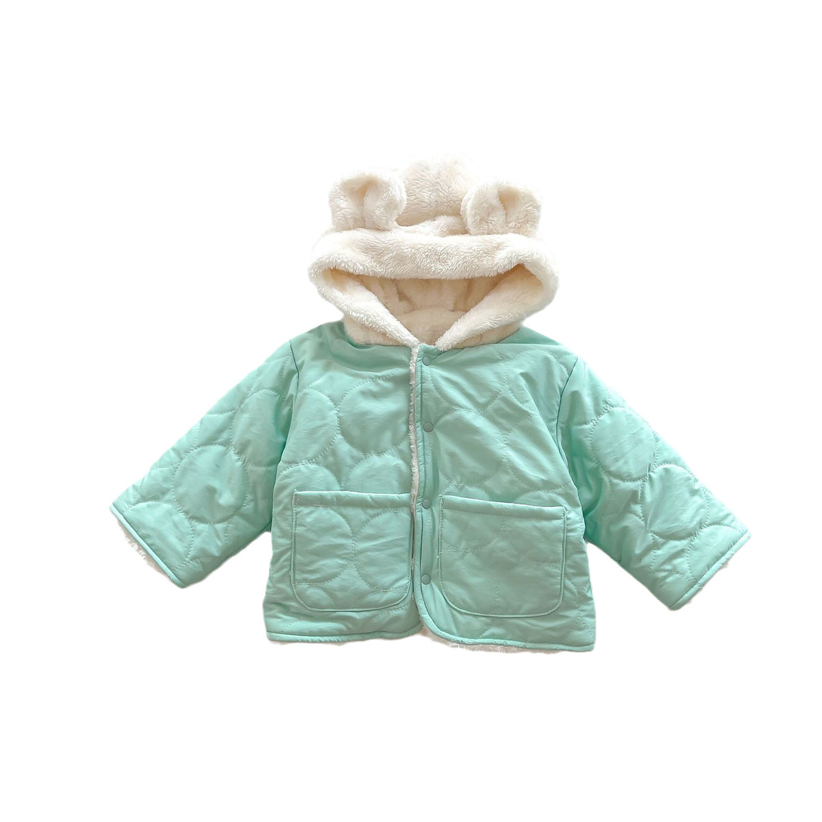Reversible Quilted Baby Jacket